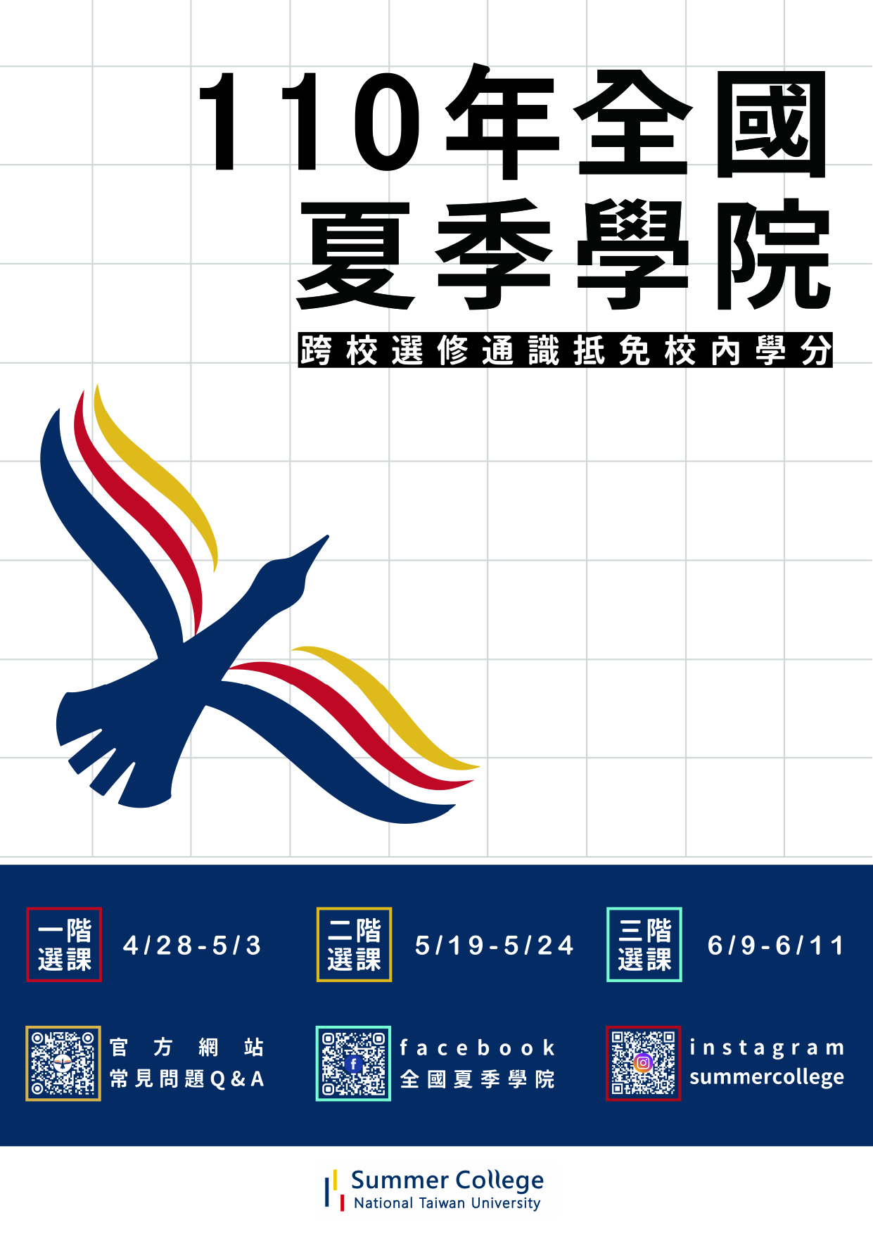 110年臺大全國夏季學院通識課程